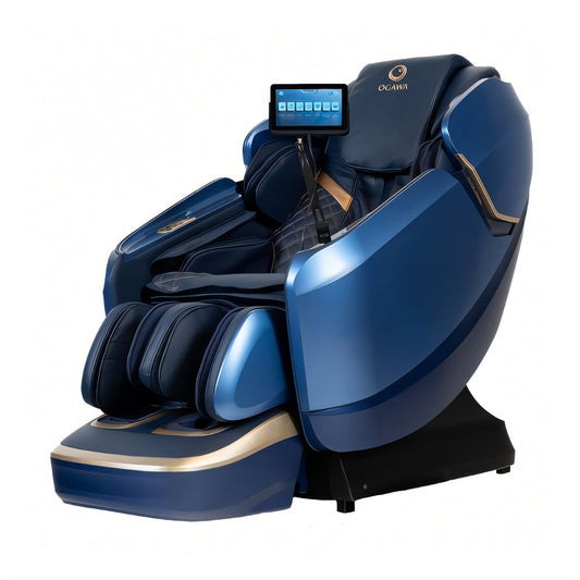 OGAWA Maestro Ai - Cobalt Blue - 4D-hierontatuoli